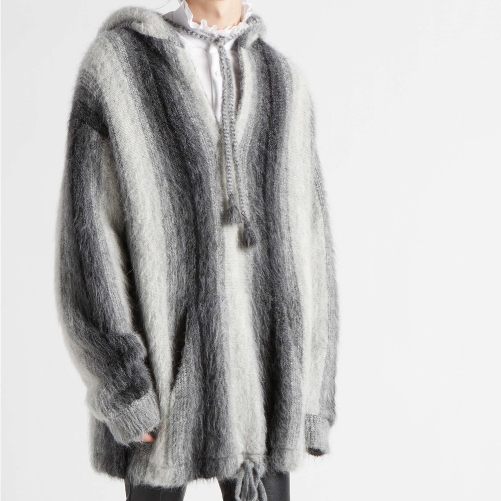 Celine Baja Striped Sweater Hoodie AUTHENTIC